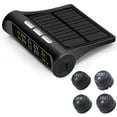 thumbnail image 1 of Skywin External Tire Pressure Monitoring System - Solar Powered Wireless TPMS with 4 Easy Install Tire Cap Sensors - Vibration Sensor Activated Display and Solar Charging, 1 of 1