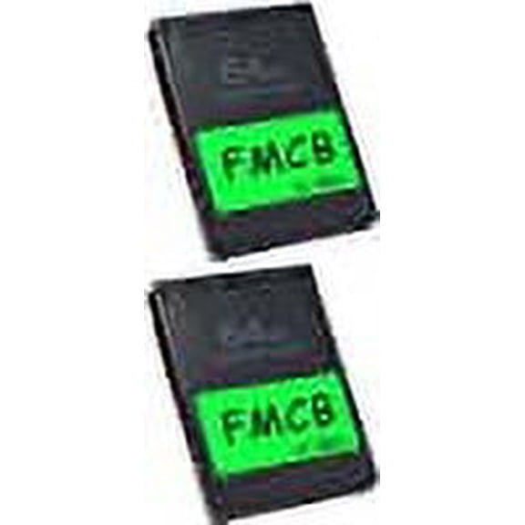 Skywin FMCB Free McBoot Card v1.966 for PS2-2 Pack Plug and Play PS2 Memory Card - 64 GB Memory Card PS2 Runs Games in USB Disk or Hard Disk