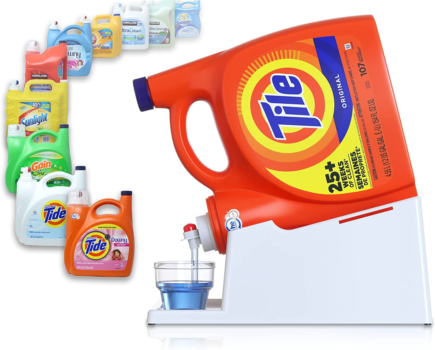 Skywin Laundry Detergent Holder Organizer and Drip Tray