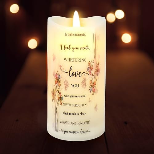 Skywin in Loving Memorial Candles for Deceased (Quite Moments) - 5.9 x ...