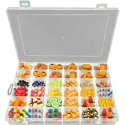 Skywin Match Up Memory Snack Tray - 36 Slot Fun & Functional Snack Containers - Travel Friendly, Easy to Use & Clean, Encourages Healthy Eating