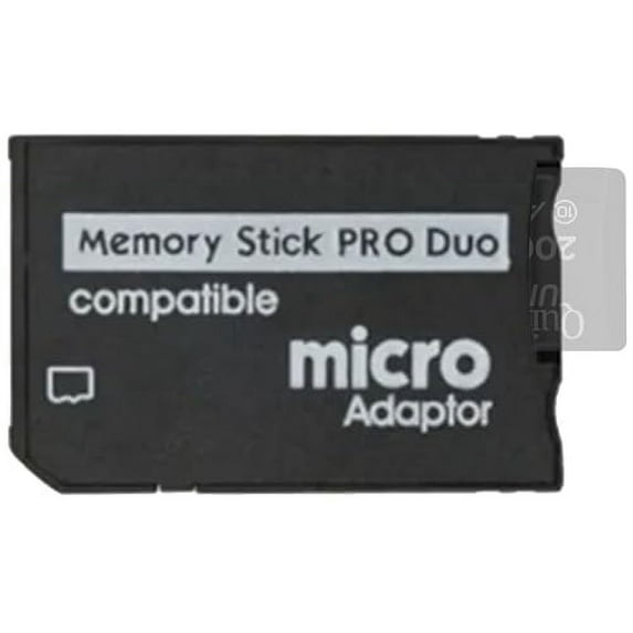 Skywin Memory Stick Pro Duo Adapter - Card Reader for PSP Memory Card Duo Adapter, Easy-to-Use Card Holder Compatible with Playstation Card, Camera, or Handycam