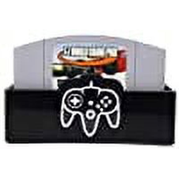 Skywin N64 Game Storage - N64 Game Holder Fits and Organizes N64 Cartridges - Simple and Stylish Design to Show Off Your Game Collection (1 Pack)