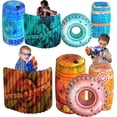 thumbnail image 1 of Skywin Obstacles for Play Wars - 8 Pieces Easy Set Up Inflatables Compatible with Nerf Gun Party and Laser Tag Game - Battle Obstacles Great for Shelter (4Pcs Blue, 4Pcs Orange), 1 of 8