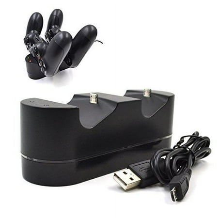 Skywin PS4 Controller Charging Dock - Dual Controller Charger for Playstation 4 Dual Shock Controllers - Charge two PS4 Controllers Simultaneously [video game]