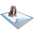 thumbnail image 1 of Skywin Pee Pad Holder for 30 x 36 Inches Training Pads (Light Grey) - Easy to Clean and Store Dog Puppy Pad Holder – Silicon Wee Wee Pad Holder, No Spill Puppy Pad Holder, 1 of 7