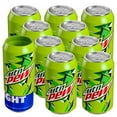 thumbnail image 1 of Skywin Silicone Can Cover - 10 Pack Can Cover can Hides Can by Disguising it as a Can of Soda Silicone Can Sleeve (Yellow Green), 1 of 7