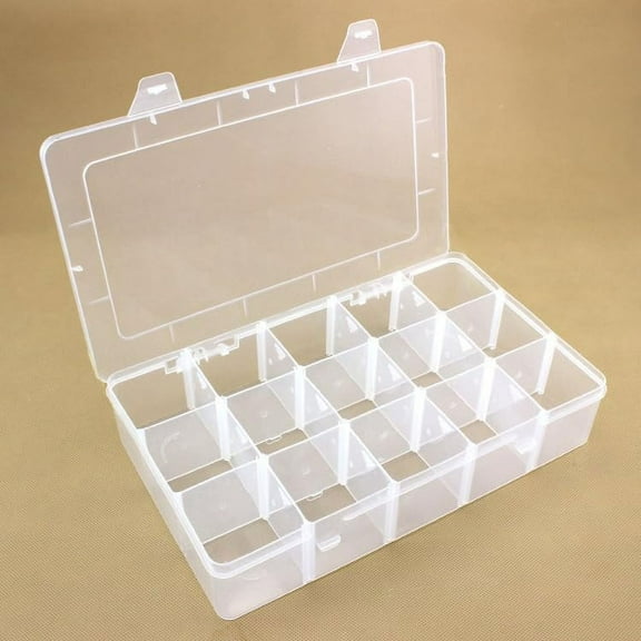 Skywin Snack Tray (Clear) Square Fun & Functional Snack Containers - Travel-Friendly, Easy to Use & Clean Snack Box, Encourages Healthy Eating