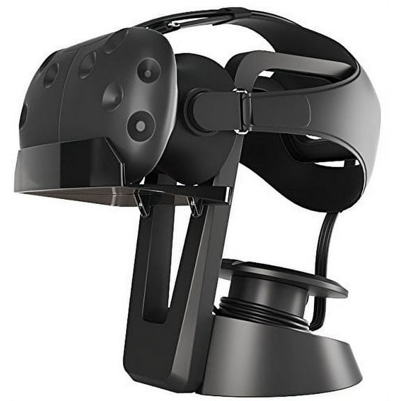 Skywin VR Stand - Headset Display Stand and Cable Organizer for all VR Glasses - HTC Vive, Playstation VR, and Oculus Rift, Oculus Quest