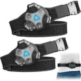 thumbnail image 1 of Skywin VR Tracker Belt for HTC Vive System Tracker Pucks - Adjustable Belt for Full-Body Tracking in Virtual Reality (2 Pack), 1 of 7
