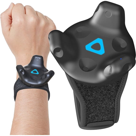 Skywin VR Tracker Straps for HTC Vive System Tracker Puck - Adjustable Straps for Hand or Arm Object and Full-Body Tracking in Virtual Reality (1 Pack)