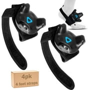 Skywin VR Tracker Straps for HTC Vive System Tracker Puck - Adjustable Straps for Feet Object -Body Tracking in Virtual Reality 4 Pack