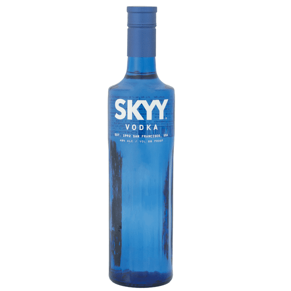 Skyy Vodka,Net Weight 750 ml,Alcohol per Volume 40 %, 80 % Proof, 1 Count, Glass Bottle,Vodka Flavor