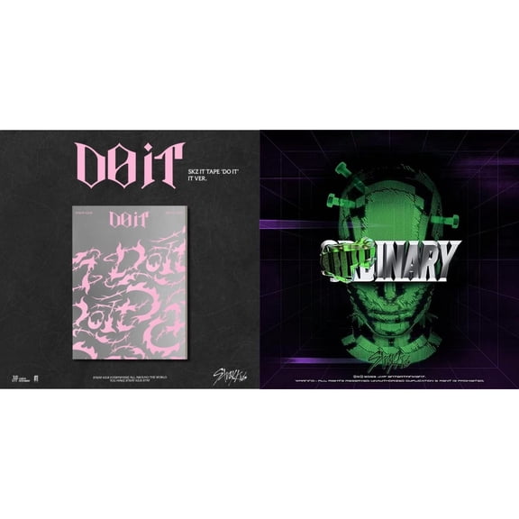 Skz It Tape - Do It (It Ver.) & Oddinary (Scanning Version/Mask Off Version/Normal Edition) [CD Bundle]