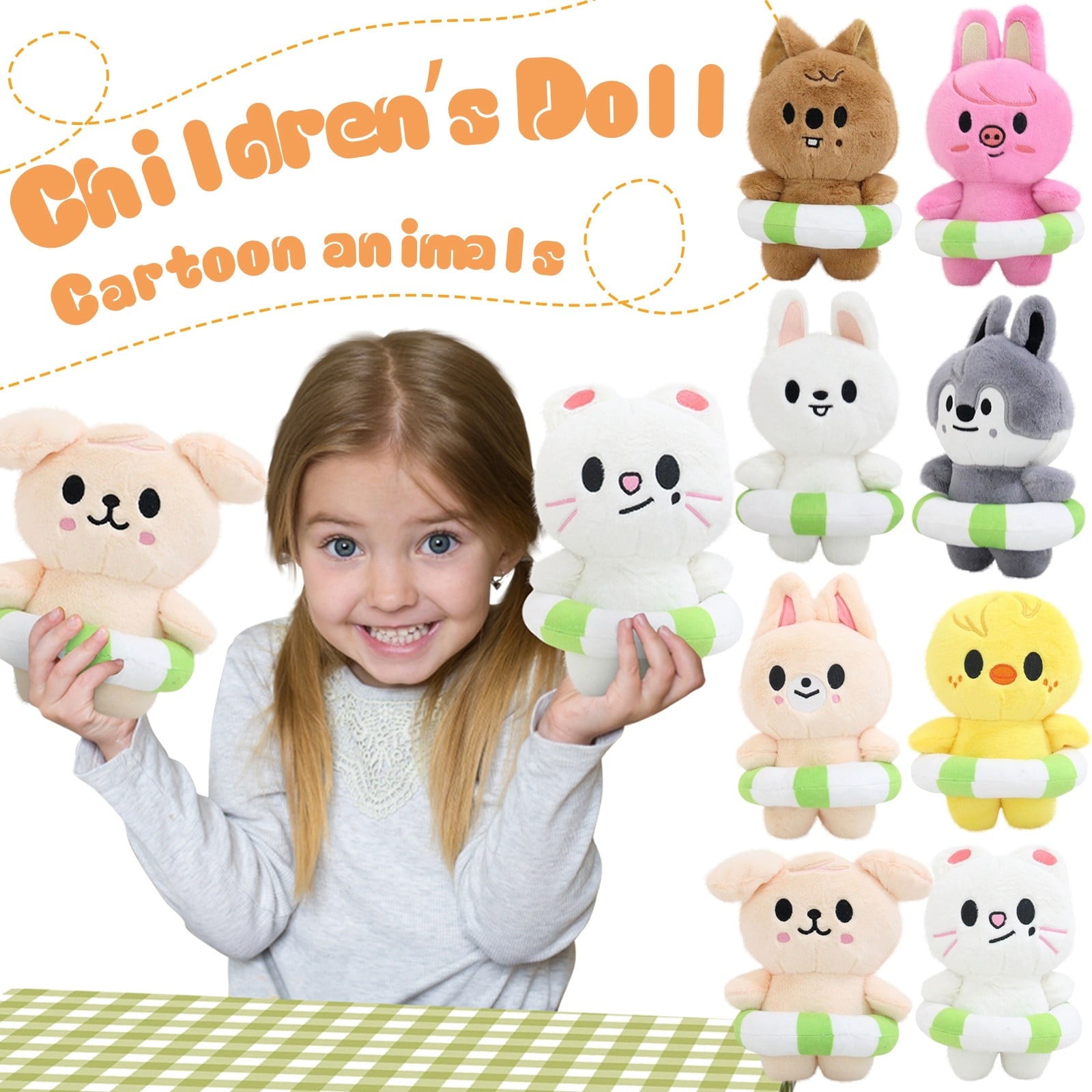 Stray Kids Plüschtier Kuscheltier - Weich Gefüllt Für Fans & Sammler