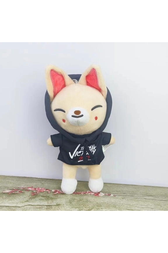 Skzoo Plush Doll Removable Hoodie & Changeable Clothes Soft Stuffed Animal Cute Collectible Character Doll Adults Ideal For Cuddling