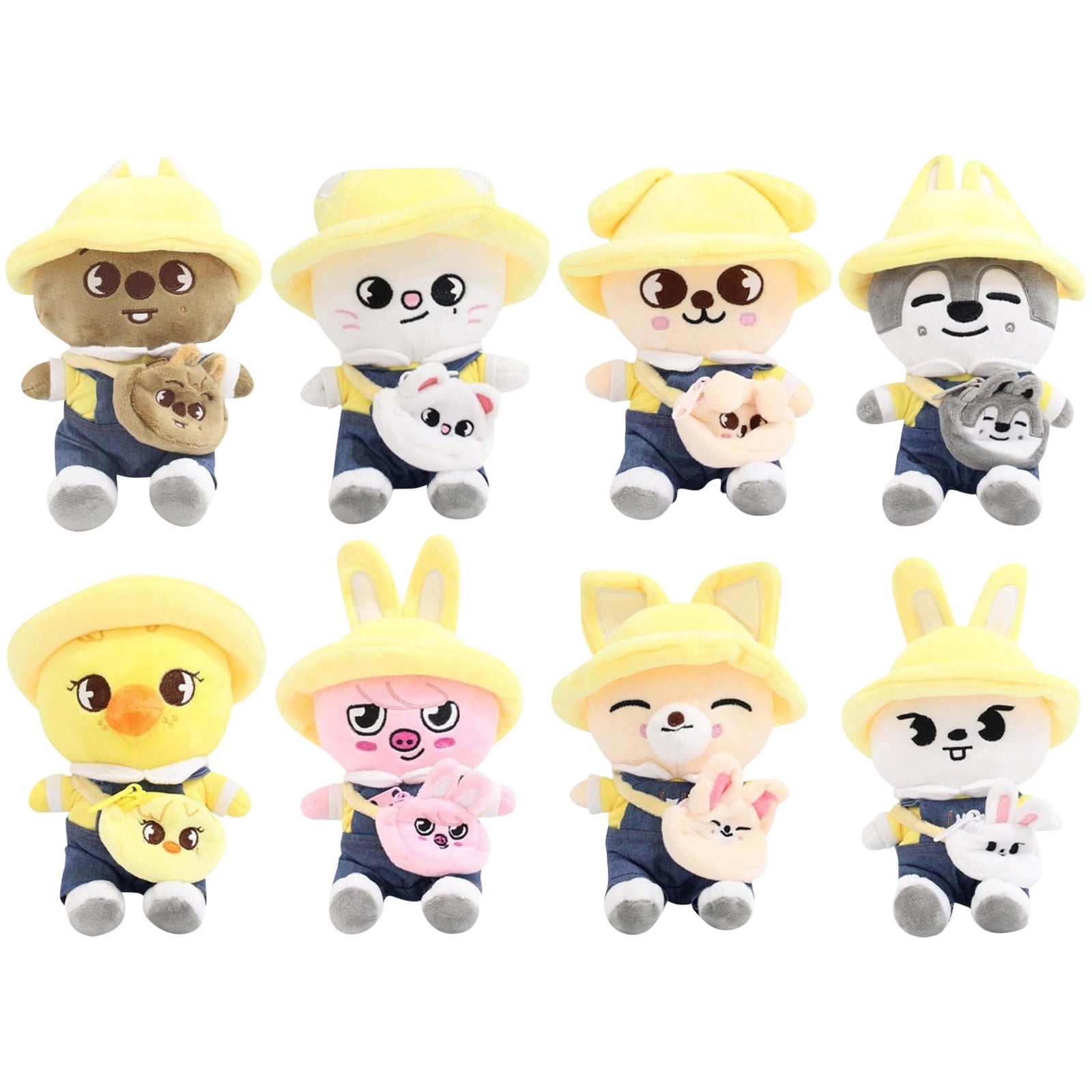 K-POP・アジア BTS sowoozoo Skzoo Plush Stray Kids Set of 8, Kpop Skzoo Stuffed Animal