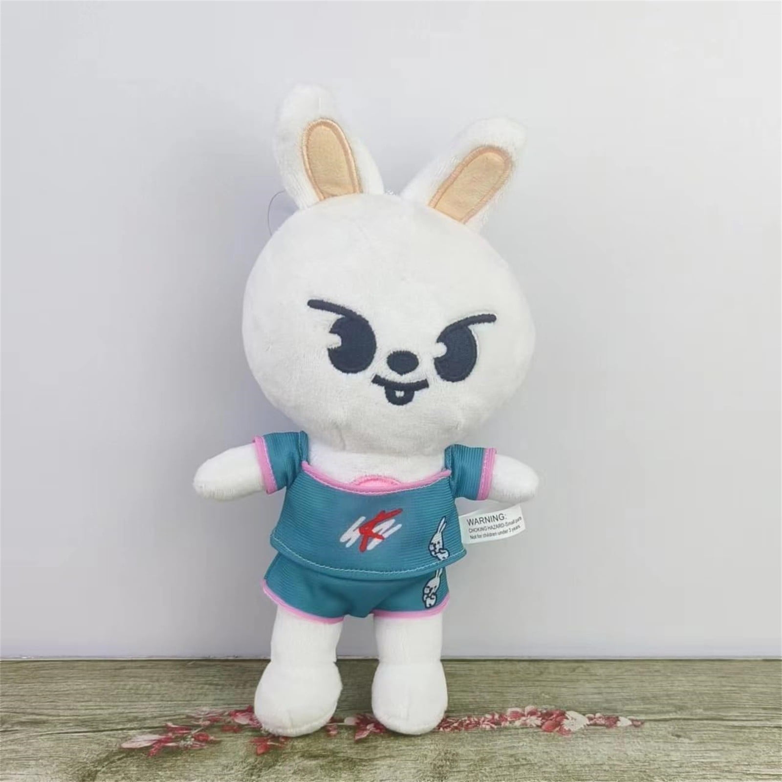 LEVLO SKZ Kosmetiktasche – K-POP Fan Geschenk Mit Cartoon-Motiv, 23x17 Cm (Baumwolle/Leinen)