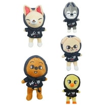 Skzoo Stray Kids stuffed plush toys 8.6" Skzoo K-Pop Toys, Cartoon Anime Skz Soft Stuffed Dolls, Soft and Cute Toy for Fans, Kids, and Adults - Puppy.M