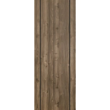 Slab Barn Door Panel 18 x 80 inches | Planum 0016 White Silk with Frosted Glass | Sturdy Finished Interior Doors | Pocket Closet Sliding