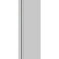 thumbnail image 1 of Slab Barn Door Panel 18 x 96 inches | Planum 0016 Grey Matte with Frosted Glass | Sturdy Finished Interior Doors | Pocket Closet Sliding, 1 of 6
