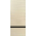 thumbnail image 1 of Slab Barn Door Panel 28 x 80 inches | Planum 0012 Natural Veneer with Frosted Glass | Sturdy Finished Interior Doors | Pocket Closet Sliding, 1 of 6