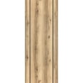 thumbnail image 1 of Slab Barn Door Panel 30 x 84 inches | Planum 0017 Oak with Frosted Glass | Sturdy Finished Interior Doors | Pocket Closet Sliding, 1 of 6
