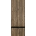 thumbnail image 1 of Slab Barn Door Panel 32 x 96 inches | Planum 0012 Walnut with Frosted Glass | Sturdy Finished Interior Doors | Pocket Closet Sliding, 1 of 6