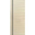 thumbnail image 1 of Slab Barn Door Panel 36 x 80 inches | Planum 0016 Natural Veneer with Frosted Glass | Sturdy Finished Interior Doors | Pocket Closet Sliding, 1 of 6