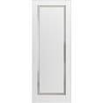 thumbnail image 1 of Slab Barn Door Panel 42 x 84 inches | Planum 0888 Painted White with Frosted Glass | Sturdy Finished Interior Doors | Pocket Closet Sliding, 1 of 5