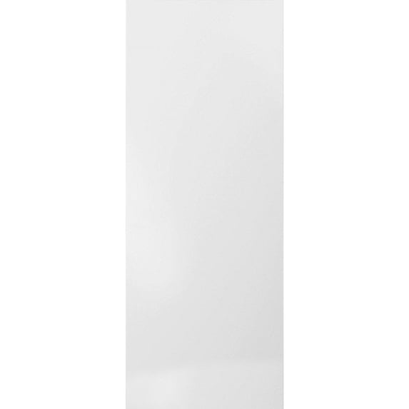 Slab Barn Door Panel | Planum 0010 White Silk | Sturdy Finished Doors | Pocket Closet Sliding-42" x 96"