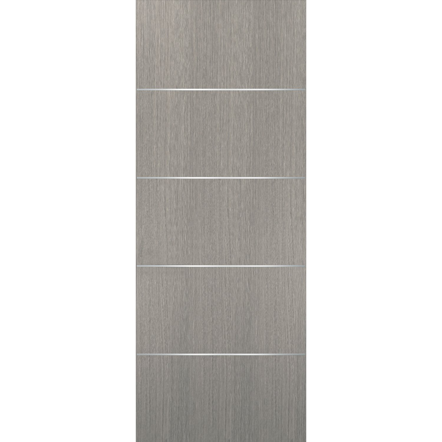 Slab Barn Door Panel | Planum 0020 Grey Oak | Sturdy Finished Flush