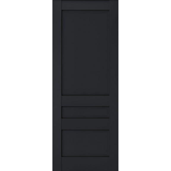 Slab Barn Door Panel | Veregio 7411 Antracite | Sturdy Finished Doors | Pocket Closet Sliding-36" x 84"