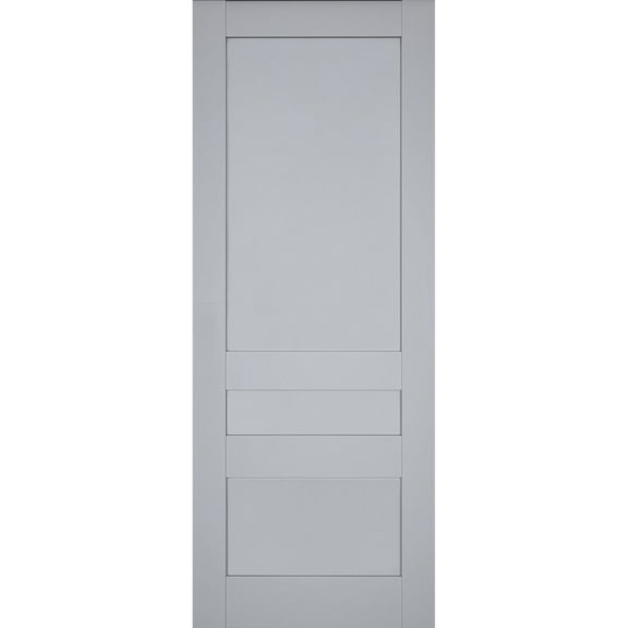 Slab Barn Door Panel | Veregio 7411 Matte Grey | Sturdy Finished Doors | Pocket Closet Sliding-36" x 84"