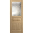thumbnail image 1 of Slab Door Panel 18 x 80 inches | Ego 5011 Natural Oak | Wood Veneer Doors | Pocket Closet Sliding Barn, 1 of 4