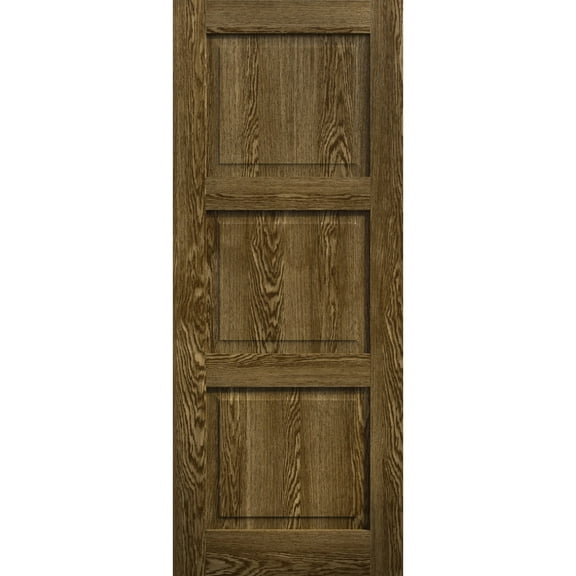 Slab Door Panel 28 x 80 inches | Ego 5010 Marble Oak | Wood Veneer Doors | Pocket Closet Sliding Barn