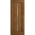 thumbnail image 1 of Slab Door Panel 28 x 80 inches | Ego 5014 Cognac Oak | Wood Veneer Doors | Pocket Closet Sliding Barn, 1 of 4