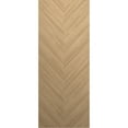 thumbnail image 1 of Slab Door Panel 30 x 80 inches | Ego 5005 Natural Oak | Wood Veneer Doors | Pocket Closet Sliding Barn, 1 of 4
