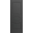 thumbnail image 1 of Slab Door Panel 36 x 80 inches / Mela 7001 Painted Black / Modern Finished Doors / Pocket Closet Sliding Barn, 1 of 5