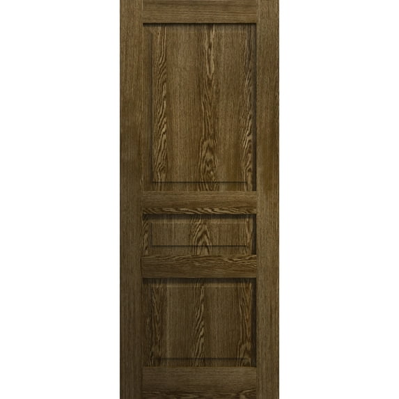 Slab Door Panel 42 x 84 inches | Ego 5012 Marble Oak | Wood Veneer Doors | Pocket Closet Sliding Barn