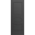 thumbnail image 1 of Slab Door Panel 42 x 84 inches / Mela 7001 Painted Black / Modern Finished Doors / Pocket Closet Sliding Barn, 1 of 5