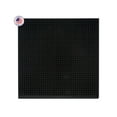 thumbnail image 1 of Slab Dream Lab 12"X12" Slab Lite Baseplate for All Major Building Bricks and Blocks (Black), 1 of 5