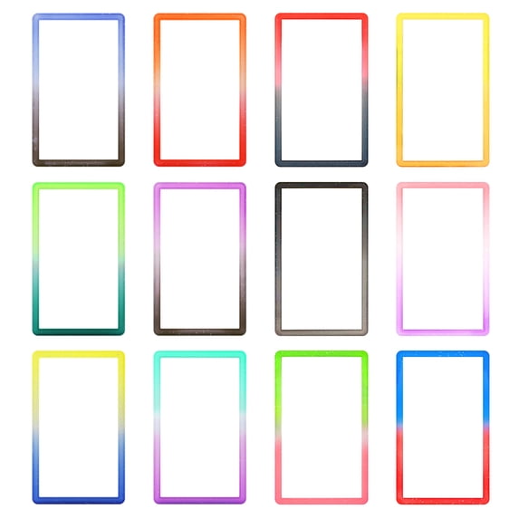 Slab Guard for PSA Graded Cards,Gradient Color TPU Slab Protector Graded Guard Bumper Guard for PSA Graded Card Only - 12PACK
