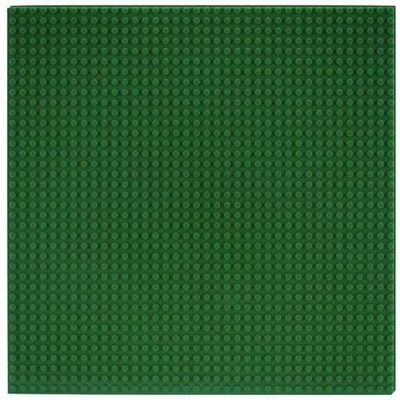 SlabDreamLab 12"X12" Slab Lite Baseplate for All Major Building Bricks and Blocks (Green, Single)