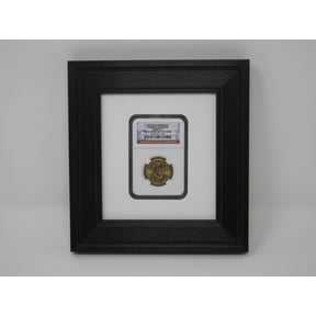 Slabbed Graded Coin Case (Not Included) Picture Display Wall Frame for NGC Graded Coins Made in America