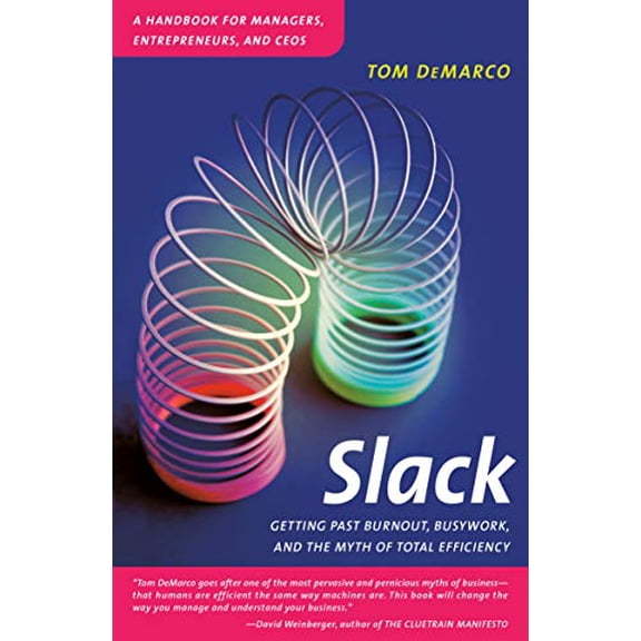 Pre-Owned Slack: Getting Past Burnout, Busywork, and the Myth of Total Efficiency (Paperback) 0767907698 9780767907699