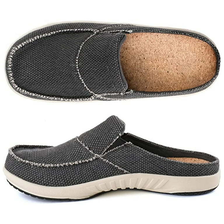 House shoes with rubber soles top