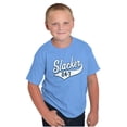 thumbnail image 1 of Slacker 247 Couch Potato Lazy Funny Crewneck T Shirts Boy Girl Teen Brisco Brands L, 1 of 6