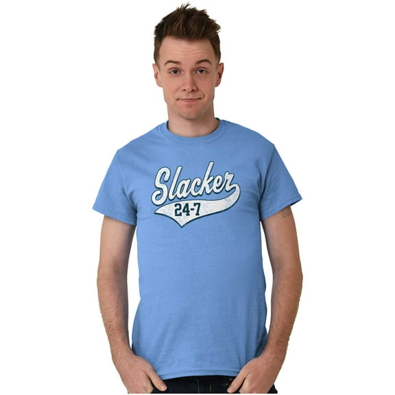 Slacker 247 Couch Potato Lazy Funny Men's Graphic T Shirt Tees Brisco Brands M