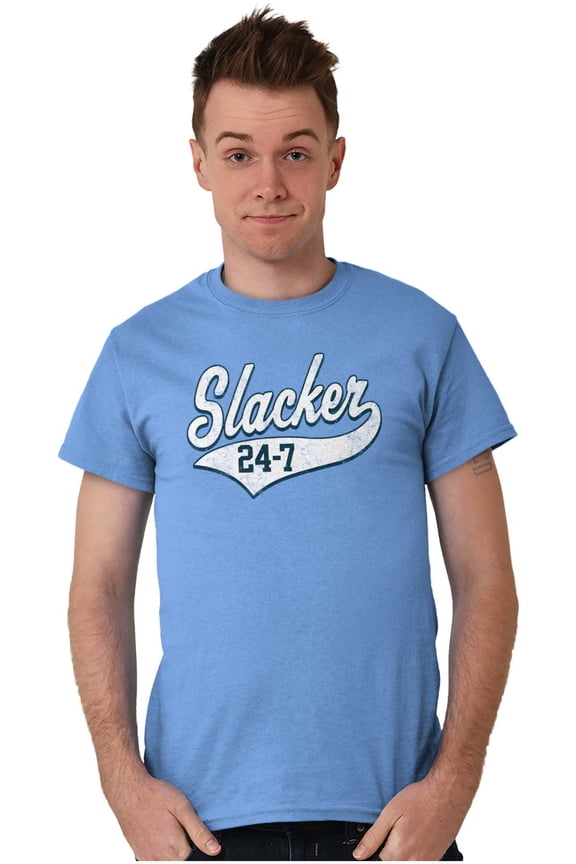 Slacker 247 Couch Potato Lazy Funny Plus Size Crewneck Graphic Tee Shirt Brisco Brands 3X